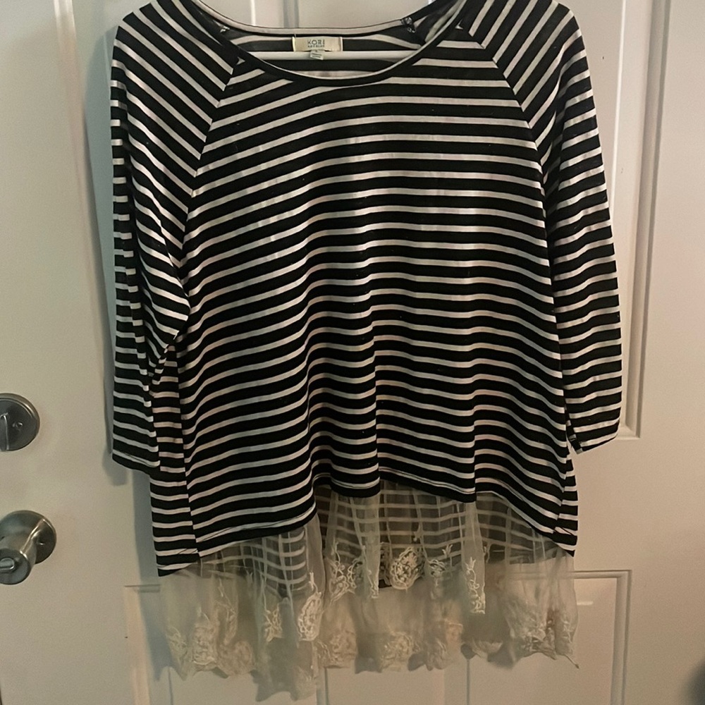 Kori America womens shirt size L